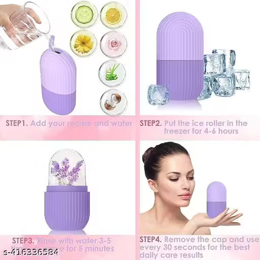 Face roller/ice roller/anty pempal/face ice roller( Pack Of 1)