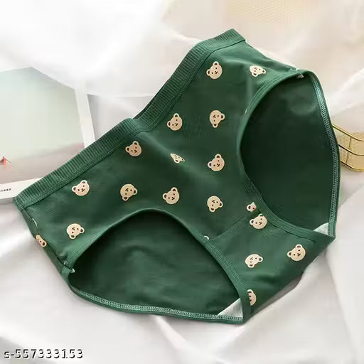 Women's regular Cotton Panty with Cute Patterns