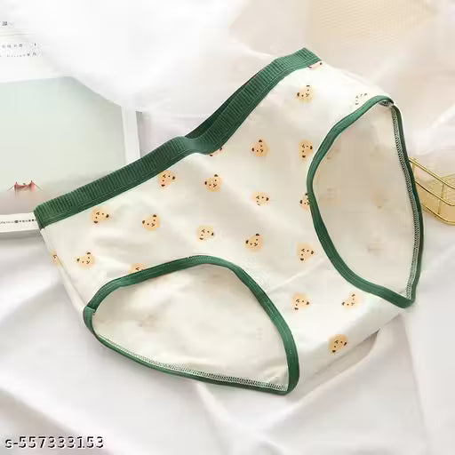 Women's regular Cotton Panty with Cute Patterns