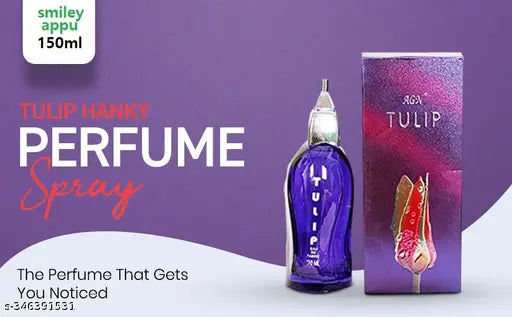 AGN Tulip Purple - 150 ml (For Men & Women) LONG LASTING Eau de Parfum - 150 ml (For Men & Women)