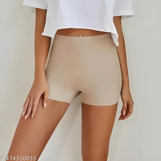 Seamless Boyshort Pack of (2.) Any color will send (Red,yellow,Black,white,Brown,Sky Blue,) Multicolor