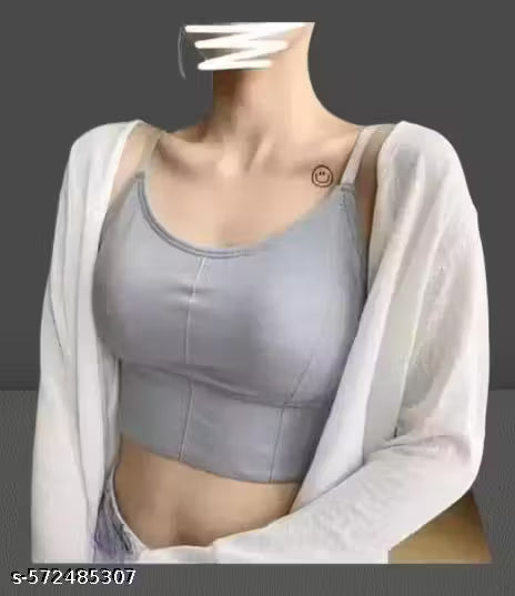 Lightly Padded Sport Bra Underwear Women Yoga/Sport/Fitness Sports Bra Seamless PACK OF -2