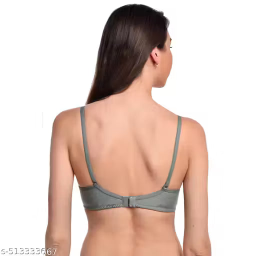 FANMADE BRAND Women's Non Padded Fancy Bra (pack of 3)