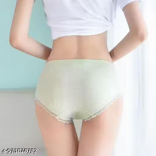 Women and Girl's panty-Women, Underwear,girls cotton Briefs/Women bikini panty-Tummy Tucker- ladies panty-Women's & Girls Hipster Panties Briefs Solid Pure Cotton (Combo Pack of - ANY 3 Pic)