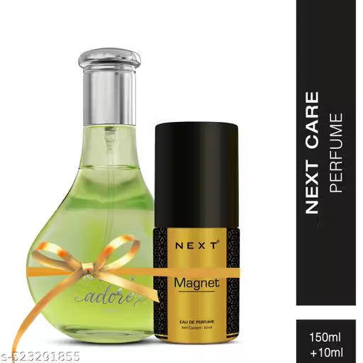 Next Care ADORE (100ml) & Magnet (10ml) Eau De Parfum Combo | Long-Lasting | Perfume for Men & Women