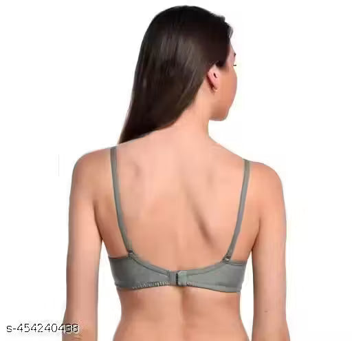 Women's & Girl's Full Coverage English Multicolored pack of 2 Padded Bra.