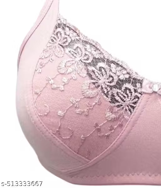 FANMADE BRAND Women's Non Padded Fancy Bra (pack of 3)