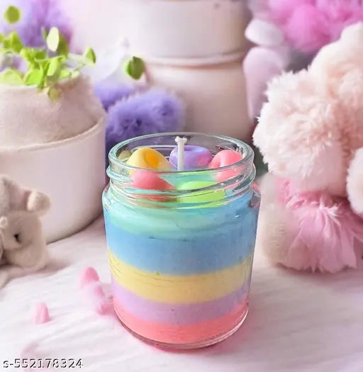 Donut multicolor Candle kids party collection