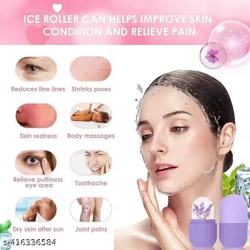 Face roller/ice roller/anty pempal/face ice roller( Pack Of 1)