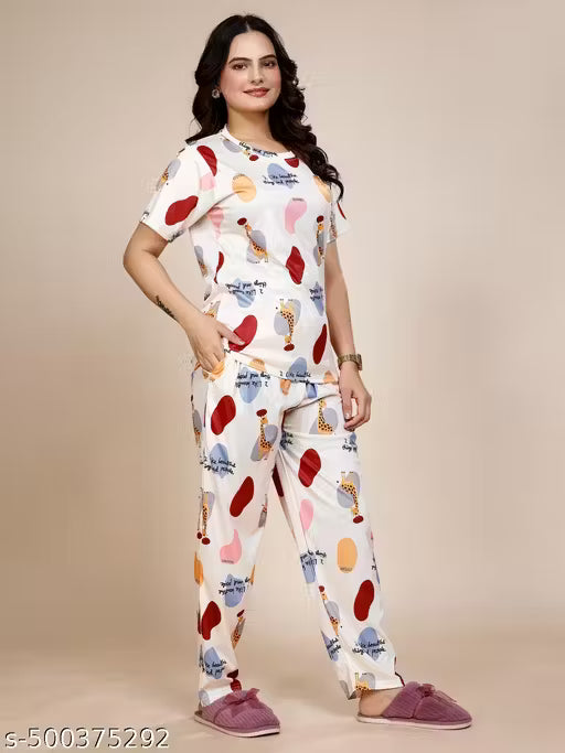 Women night suit loose prise