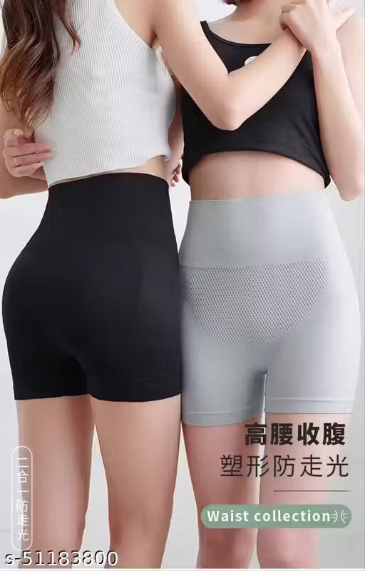 Women's Cotton High Waist Tummy Tucker Pantye (Pack of 2 )