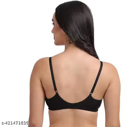 women front open bra Maroon Rani Black color bra combo pack of 3 cotton bra everyday bra daily use bra