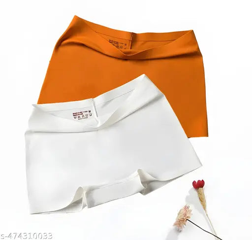 Seamless Boyshort Pack of (2.) Any color will send (Red,yellow,Black,white,Brown,Sky Blue,) Multicolor
