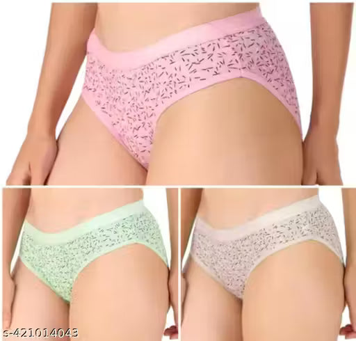 PRINTED PANTY COMBO