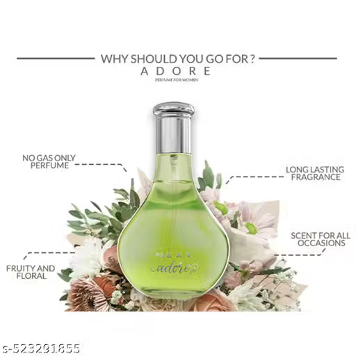 Next Care ADORE (100ml) & Magnet (10ml) Eau De Parfum Combo | Long-Lasting | Perfume for Men & Women