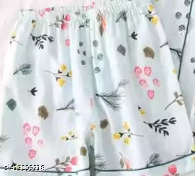 Trendy and Latest Women's Nightdresses and Top and Shorts Set For Women